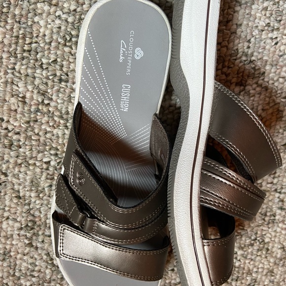 Clarks cloud steppers cushion, size 6, women’s sandals - Picture 2 of 6